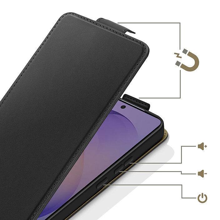 Avis Avizar Étui à Clapet Vertical Magnétique pour Galaxy S26 Ultra avec Porte-carte