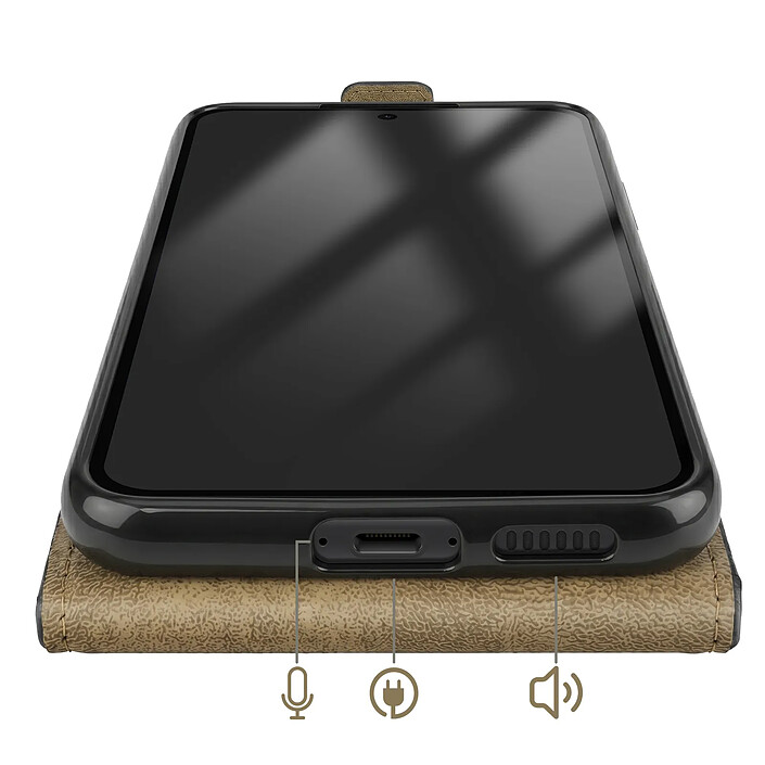 Acheter Avizar Étui à Clapet Vertical Magnétique pour Galaxy S23 FE avec Porte-carte Intégré