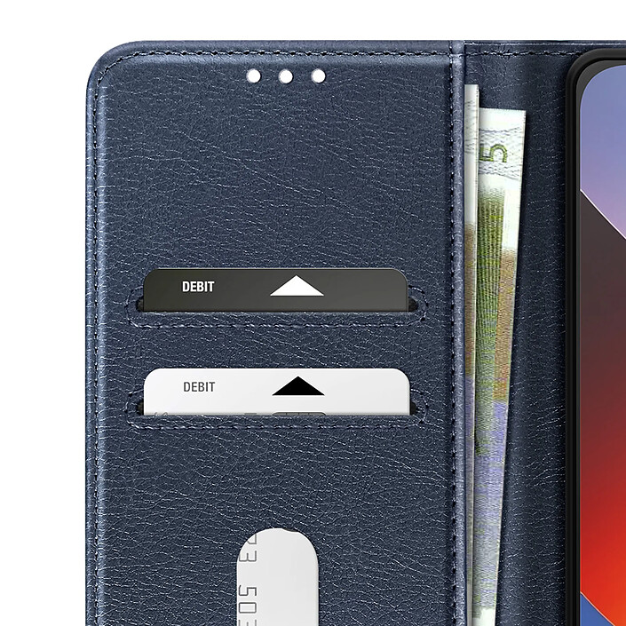 Avizar Étui pour Redmi A7 Pro Série Chesterfield avec Porte-cartes et Support Vidéo pas cher