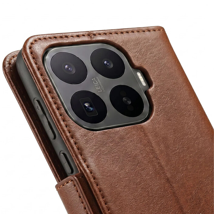 Acheter Avizar Étui pour Xiaomi 17T Effet Cuir Vintage avec Rangement Cartes et Support Vidéo