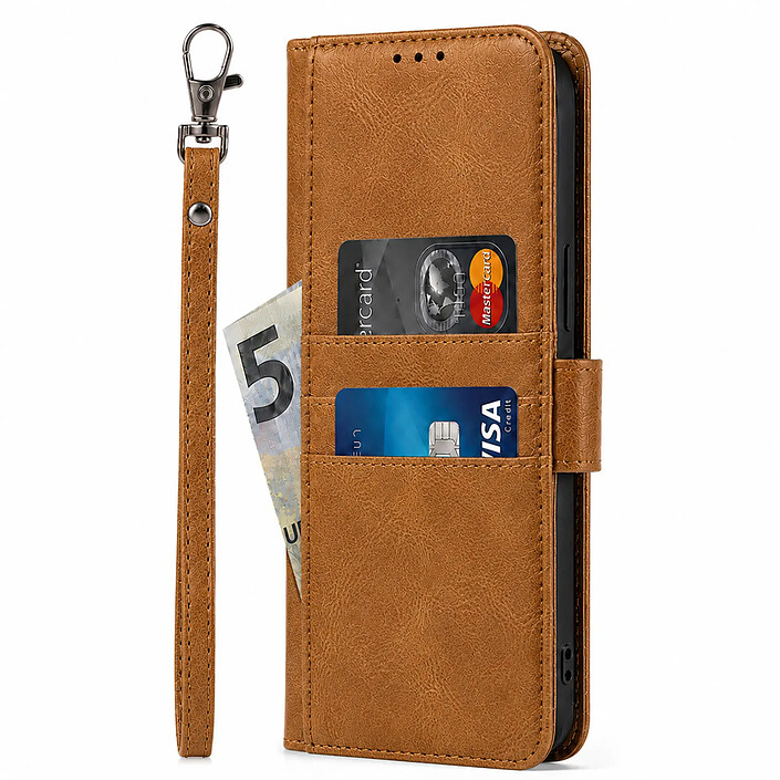 Avizar Étui Portefeuille pour Motorola Moto G37 / G47 / G37 Power avec Dragonne