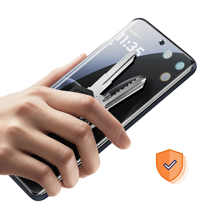 Avis iMak Film Protecteur d'Écran pour Motorola Edge 70 Fusion en Hydrogel Incurvé Transparent
