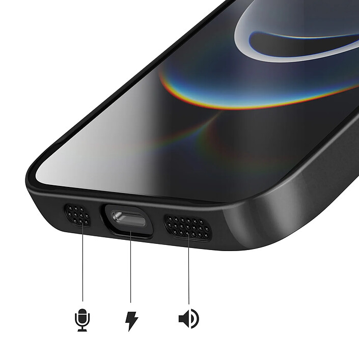 Acheter Avizar Coque Magsafe pour iPhone 16e avec Protection Caméra en Verre Trempé