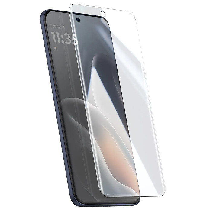 iMak Film Protecteur d'Écran pour Motorola Edge 70 Fusion en Hydrogel Incurvé Transparent