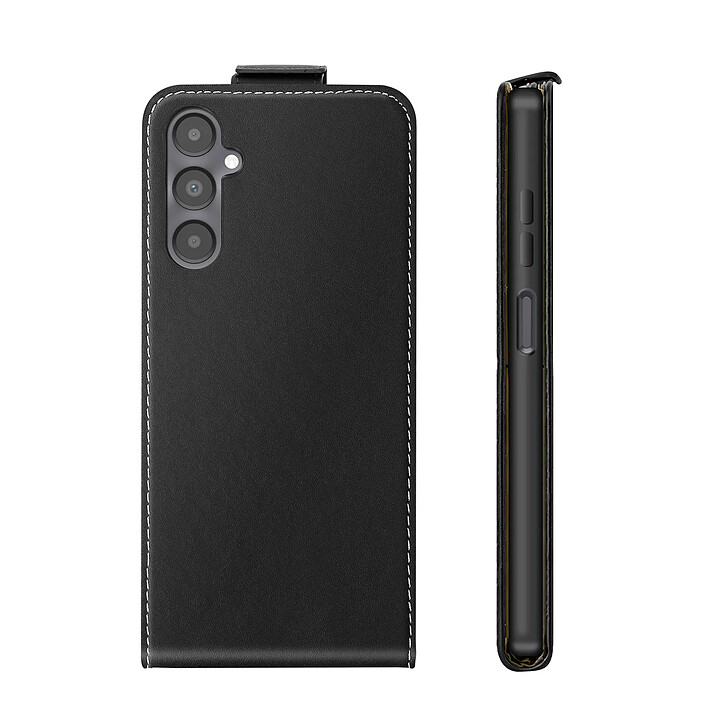 Avizar Étui à Clapet Vertical Magnétique pour Galaxy A05s avec Porte-carte Intégré pas cher