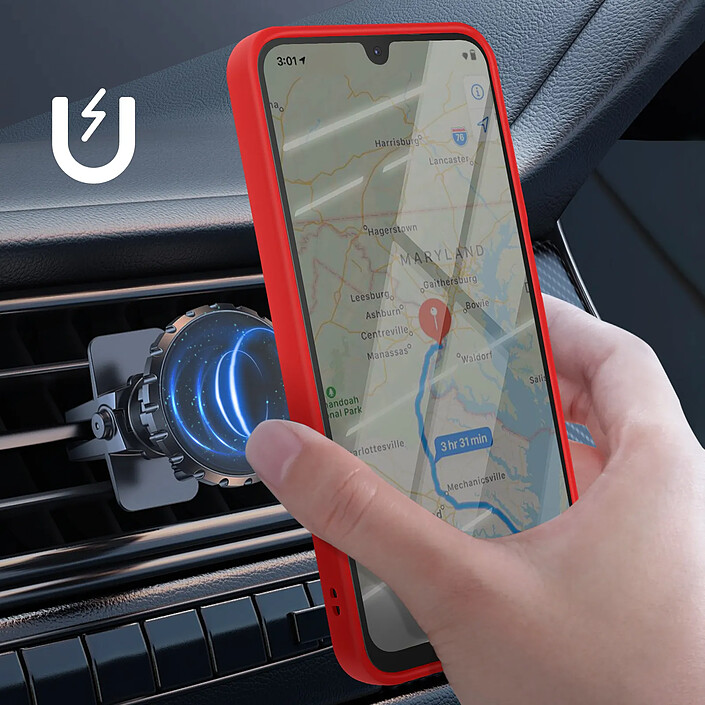 Avis Avizar Coque pour Galaxy A27 Protection Bi-matière avec Anneau Rotatif