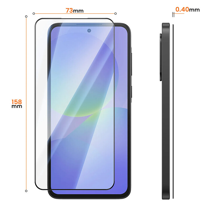 Avizar Protection d'Écran pour Galaxy A36 en Verre Trempé 0.40mm Haute Résistance pas cher