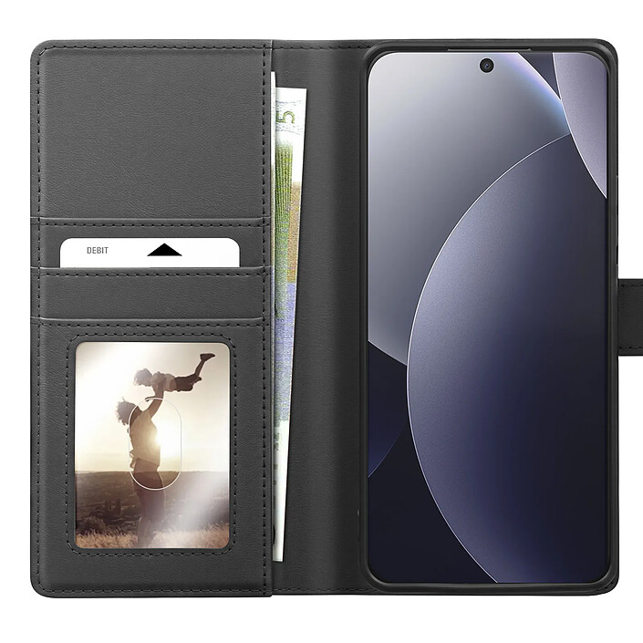 Mayaxess Étui Portefeuille 2 en 1 pour Redmi Note 15 Pro Plus 5G avec Coque Détachable Noir pas cher