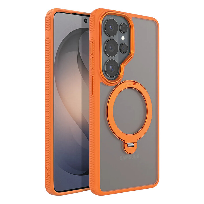 Avizar Coque Magnétique pour Galaxy S26 Ultra Antichoc avec Anneau Rotatif 360°