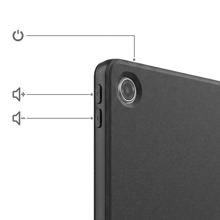 Avis Avizar Étui Trifold pour Lenovo Tab 10.1 2025 Clapet Pliable Usage Pro en 2 Angles