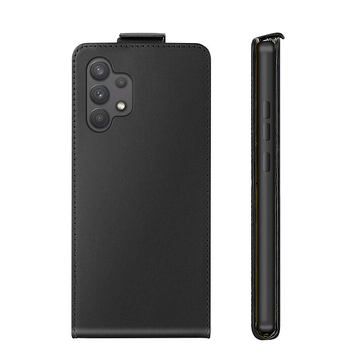 Avizar Étui à Clapet Vertical Magnétique pour Galaxy A32 4G avec Porte-carte pas cher