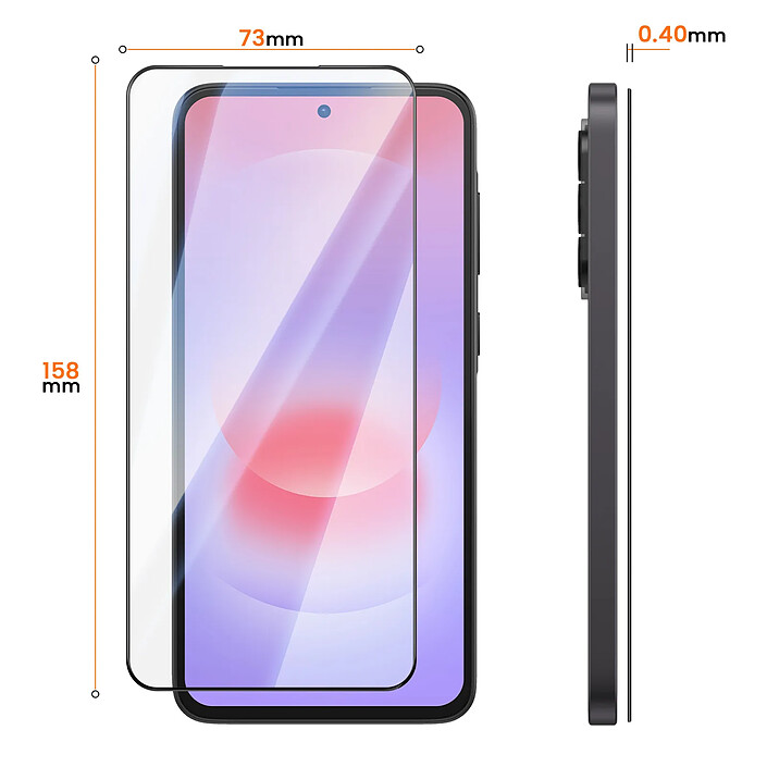 Avizar Protection d'Écran pour Galaxy A37 en Verre Trempé 0.40mm Haute Résistance pas cher