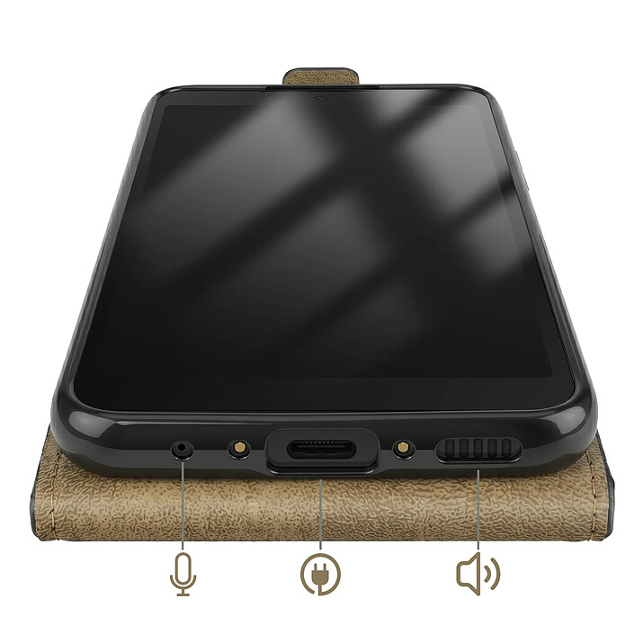 Acheter Avizar Étui à Clapet Vertical Magnétique pour Galaxy Xcover 5 avec Porte-carte