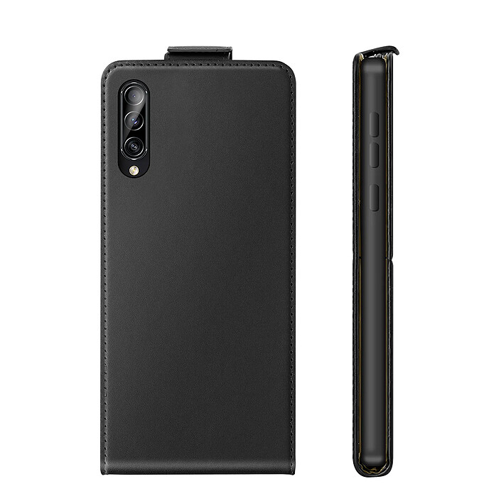 Avizar Étui à Clapet Vertical Magnétique pour Galaxy A30s / A50 avec Porte-carte pas cher