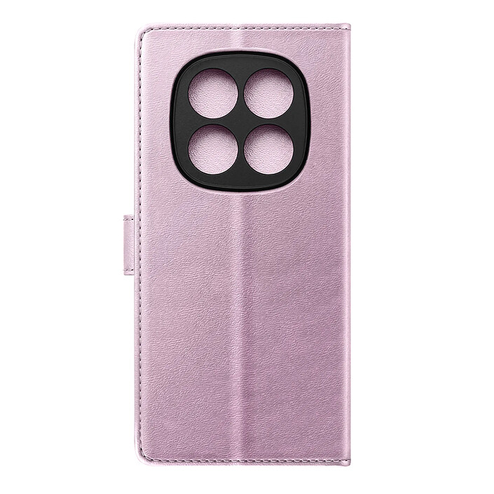 Mayaxess Étui Portefeuille 2 en 1 pour Redmi Note 15 Pro Plus 5G avec Coque Détachable Rose champagne