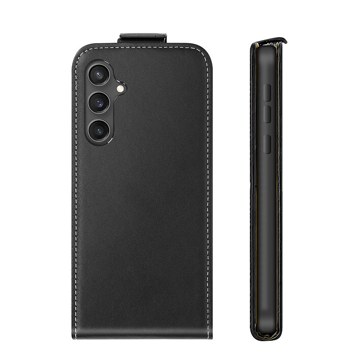 Avizar Étui à Clapet Vertical Magnétique pour Galaxy S23 FE avec Porte-carte Intégré pas cher