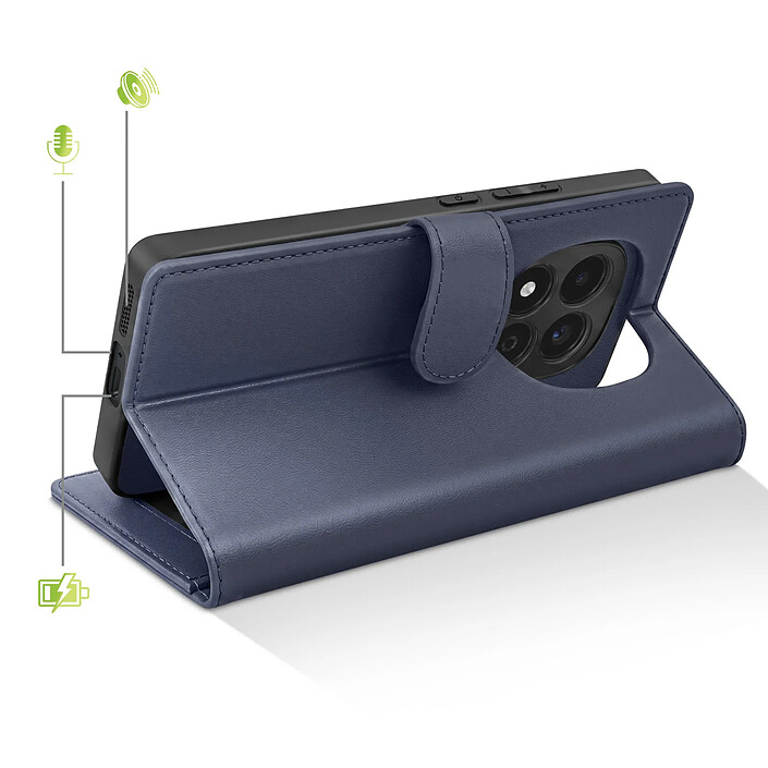 Avis Mayaxess Étui Portefeuille 2 en 1 pour Redmi Note 15 Pro 4G avec Coque Détachable Bleu nuit