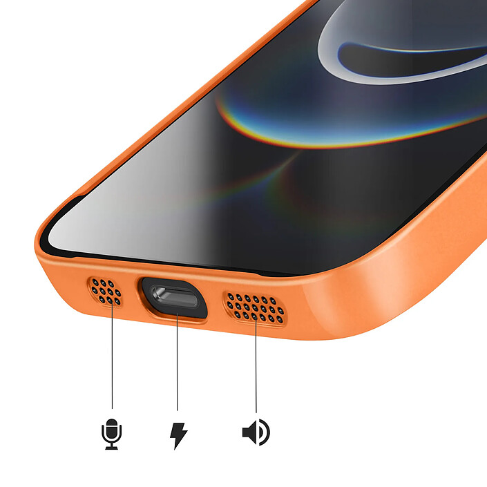 Acheter Avizar Coque Magsafe pour iPhone 16e avec Protection Caméra en Verre Trempé