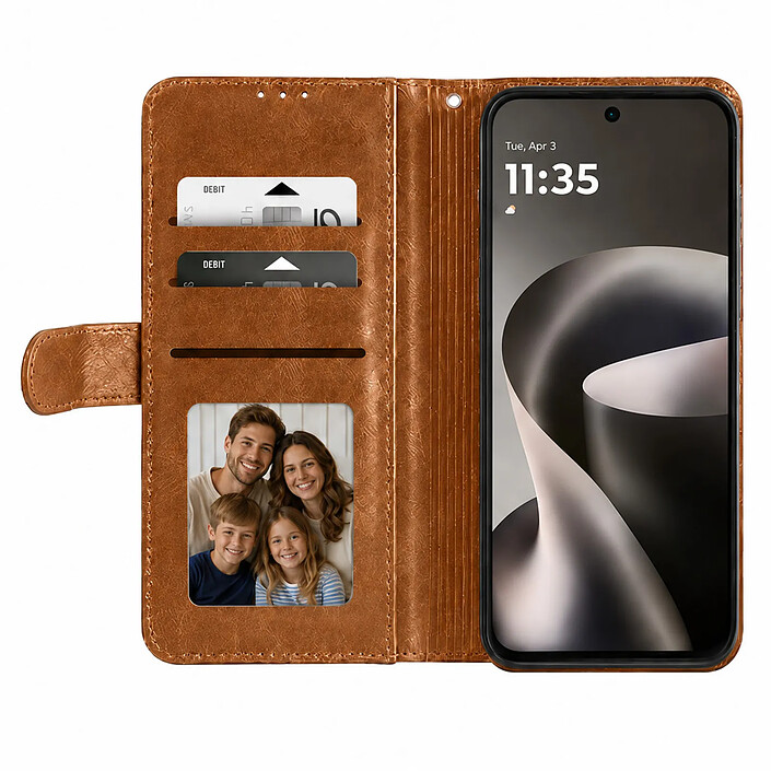 Avis Avizar Étui Portefeuille pour Motorola Moto G37 / G47 / G37 Power avec Dragonne