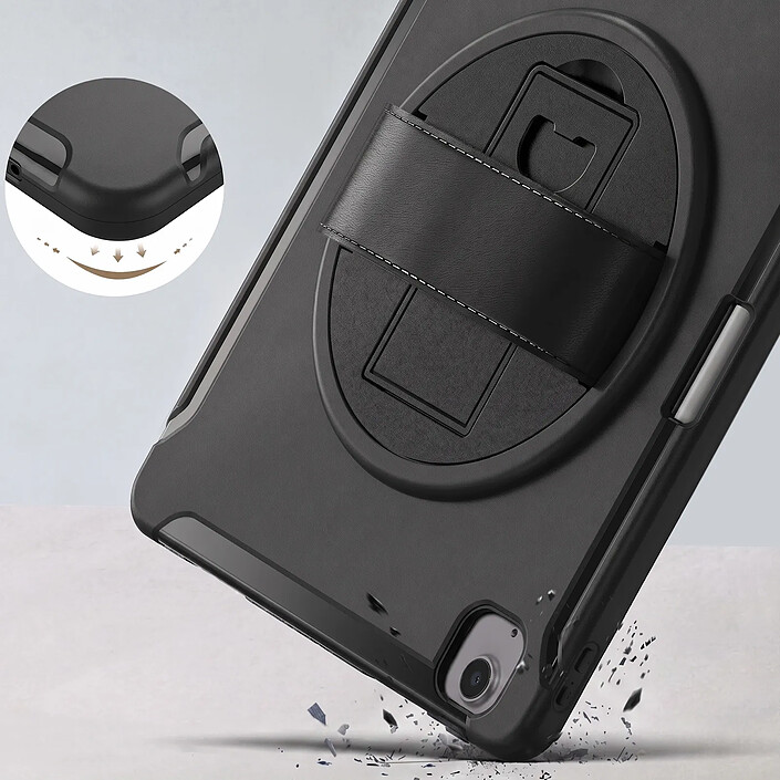 Avizar Coque pour iPad Air 13" M4 Blindée avec Sangle et Béquille de Support Rotative pas cher