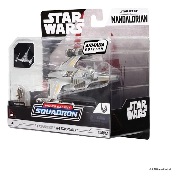 Star Wars - Véhicule Moyen N1 avec Mando 13 cm pas cher