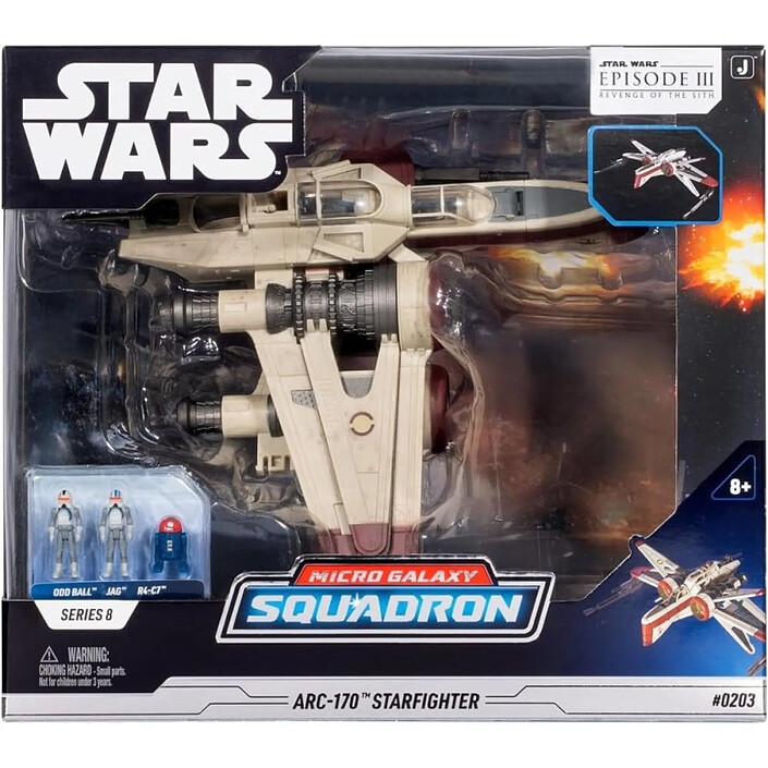 Star Wars - Véhicule de Luxe ARC 170 20 cm (Series 8)