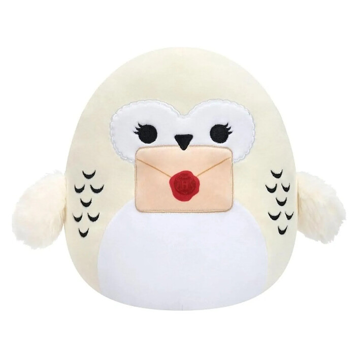 Harry Potter - Peluche Squishmallow Hedwig Holding Letter 20 cm