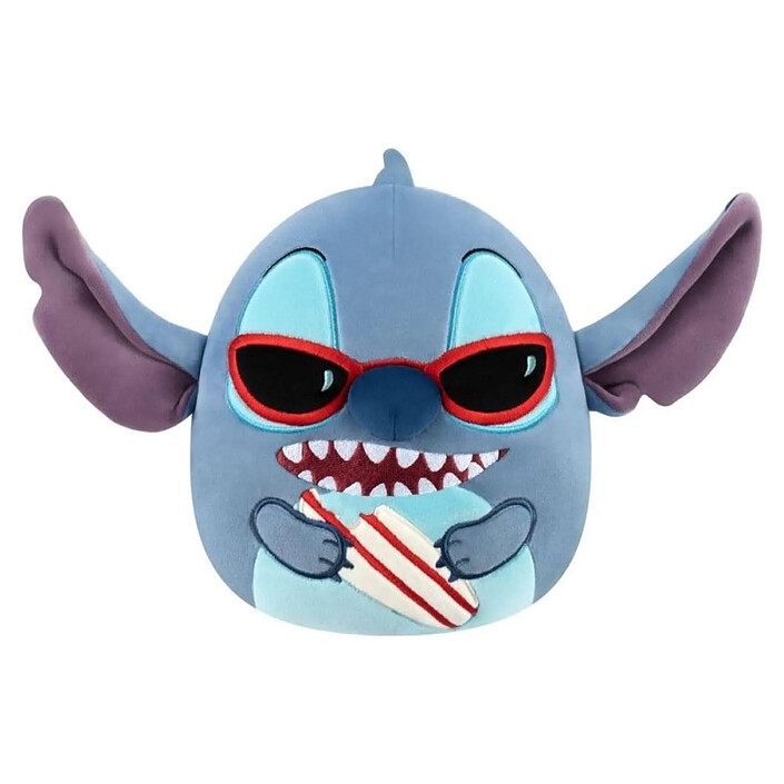 Lilo & Stitch - Peluche Squishmallow Stitch avec Surfboard 20 cm