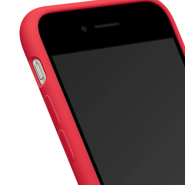 Jaym Coque pour Apple iPhone 7 / 8 / SE 2020 / SE 2022 Premium Soft Feeling Rouge pas cher