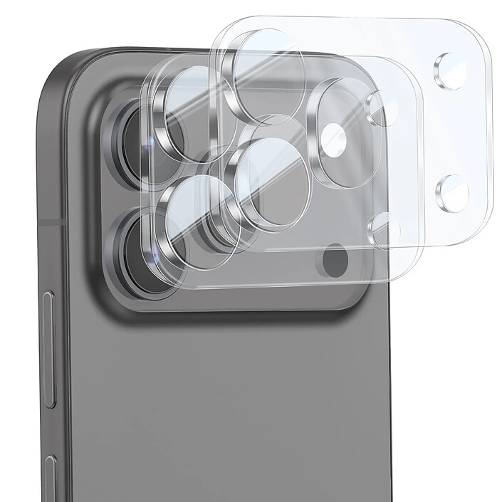 Avizar Lot de 2 Protection Caméra Arrière pour Honor 600 Pro en Verre Trempé Incurvé 3D