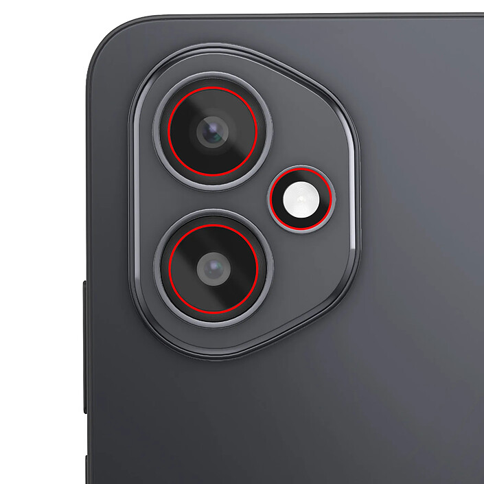 Avis Clappio Kit de 3 Lentilles Caméra Arrière et Flash pour Honor 400