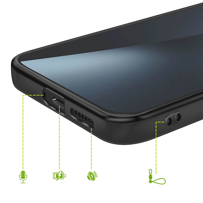 Acheter Mayaxess Coque pour Xiaomi 17T Pro Protection Souple en Silicone Noir