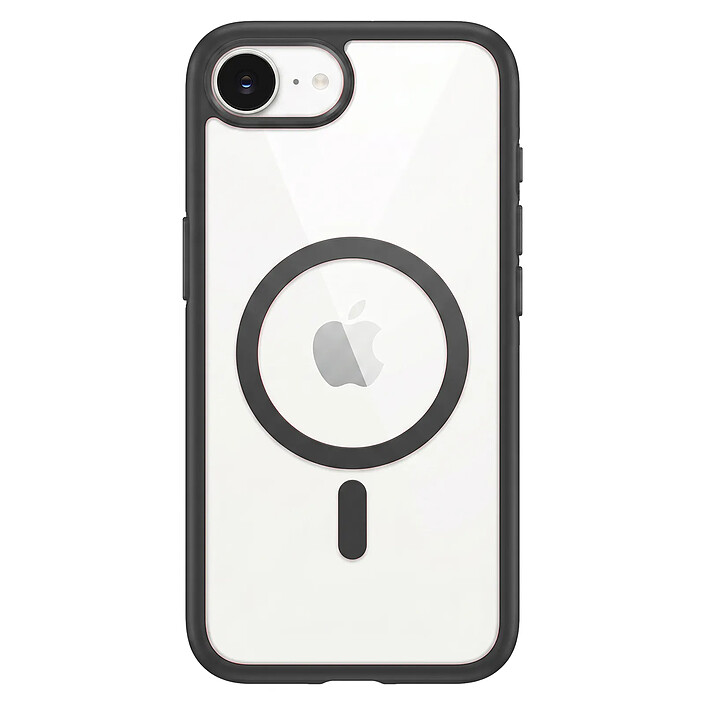Zanaé Coque MagSafe pour iPhone 16e avec Contour Souple et Caméra Surélevée Noir