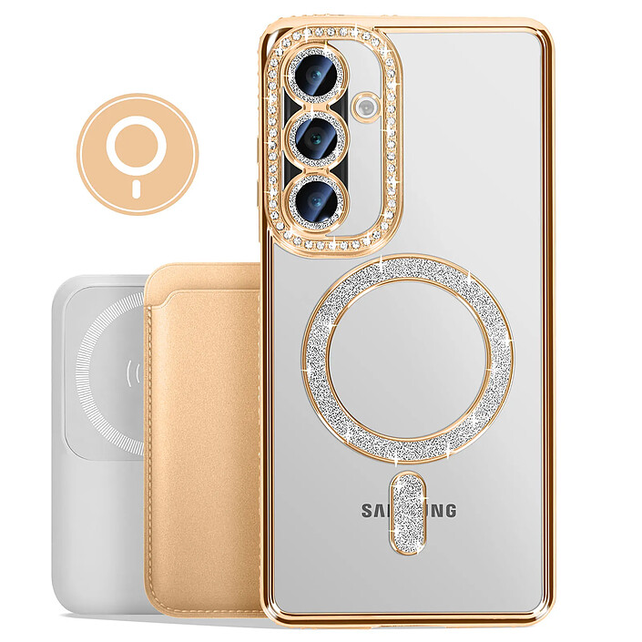 Acheter Avizar Coque pour Galaxy A27 Compatible MagSafe avec Contour Strassé