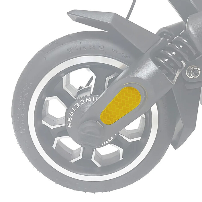 Acheter Minimotors Sticker Réfléchissant pour Suspension Dualtron Mini Haute Visibilité Jaune