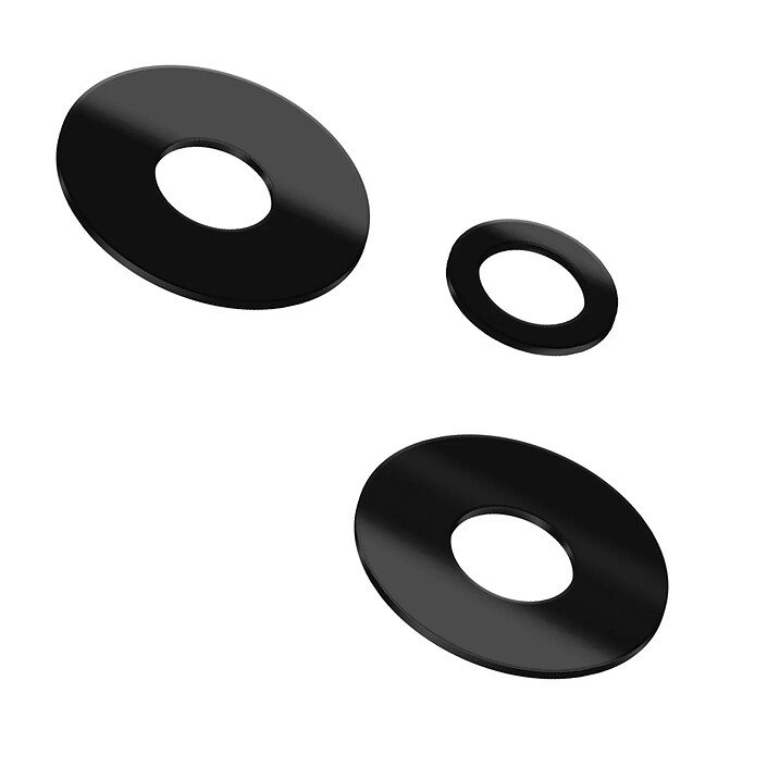 Acheter Clappio Kit de 3 Lentilles Caméra Arrière et Flash pour Honor 400