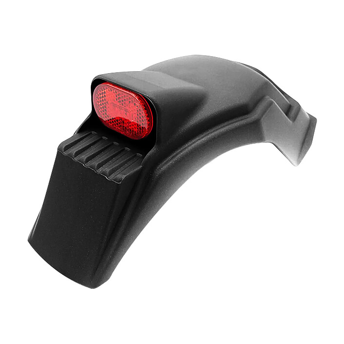 Minimotors Garde-Boue Arrière pour Trottinette Dualtron Togo avec LED Intégrée Noir