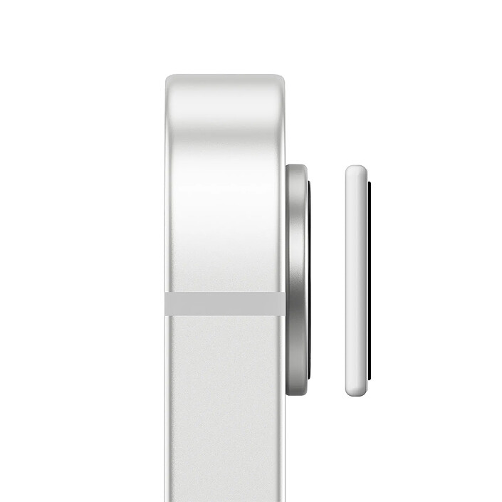 Acheter Zanaé Verre Trempé Caméra pour iPhone 16 Antichoc Qualité Photo Inchangée Argent