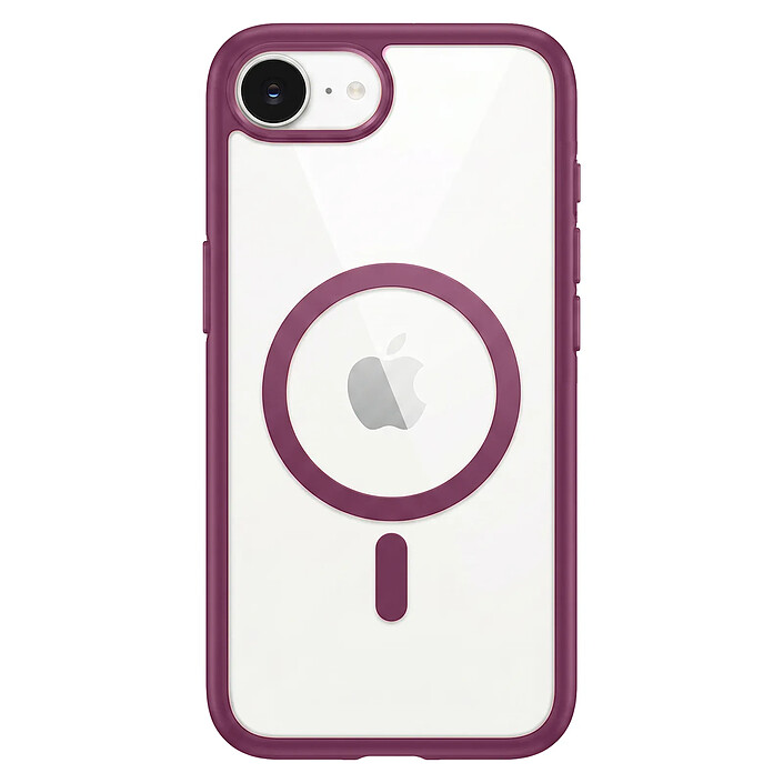 Zanaé Coque MagSafe pour iPhone 16e avec Contour Souple et Caméra Surélevée Violet