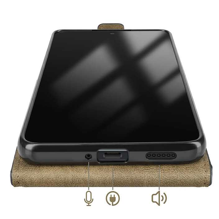 Acheter Avizar Étui à Clapet Vertical pour Redmi Note 15 Pro Plus 5G avec Porte-carte Intégré