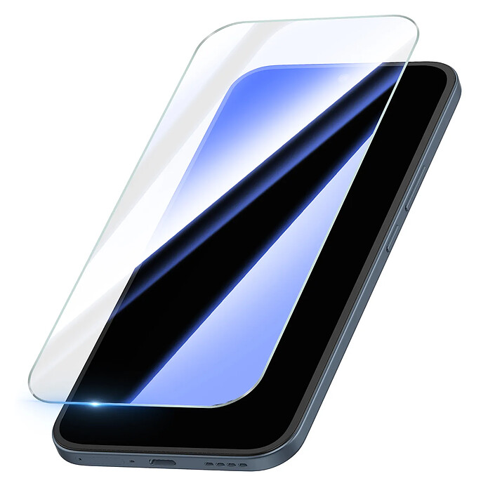 iMak Verre Trempé pour Realme 16 Pro Spécial Empreinte et Antichoc Transparent