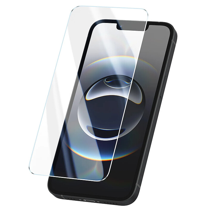 Zanaé Verre Trempé pour iPhone 16e Protection Écran Biseautée 2.5D avec Kit de Pose Transparent