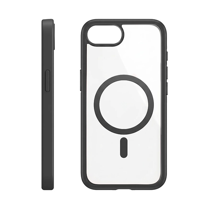 Zanaé Coque MagSafe pour iPhone 16e avec Contour Souple et Caméra Surélevée Noir pas cher