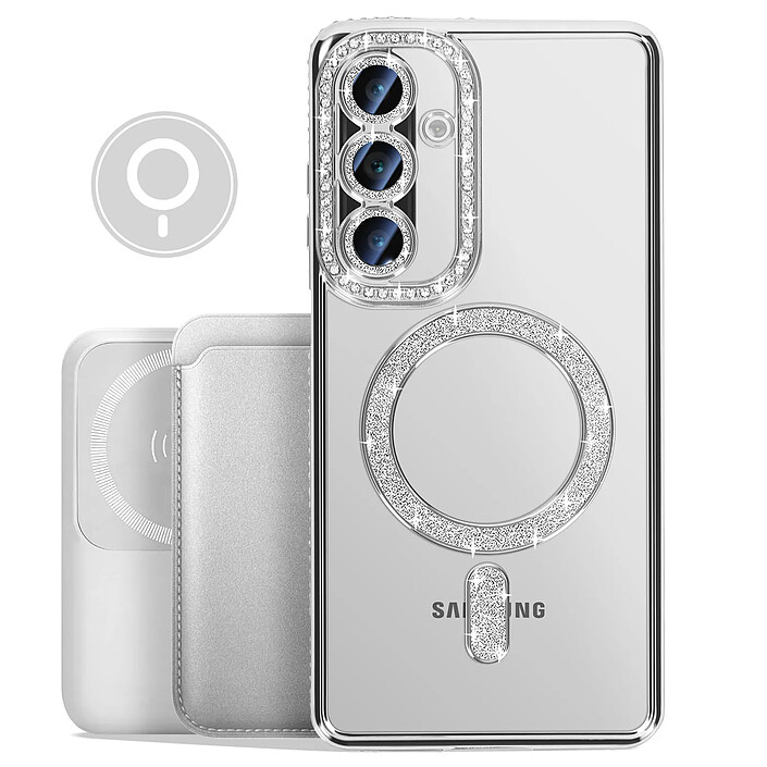 Acheter Avizar Coque pour Galaxy A27 Compatible MagSafe avec Contour Strassé