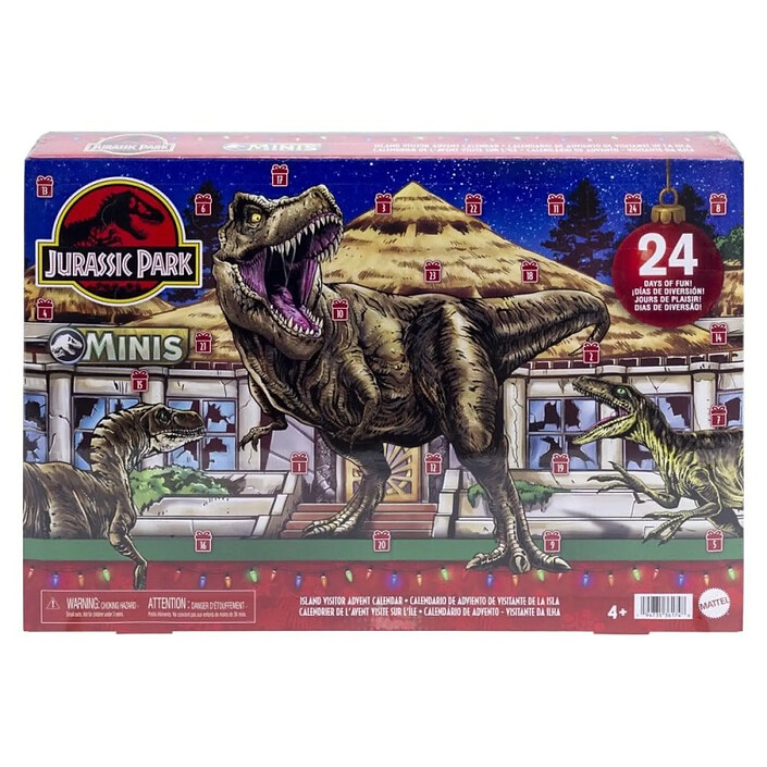 Jurassic Park - Mini Calendrier de l'Avent Island Visitor
