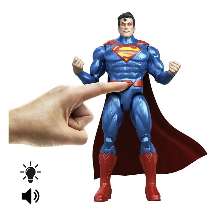 Avis DC Premier - Figurine sonore et lumineuse Heat Vision Superman 16 cm