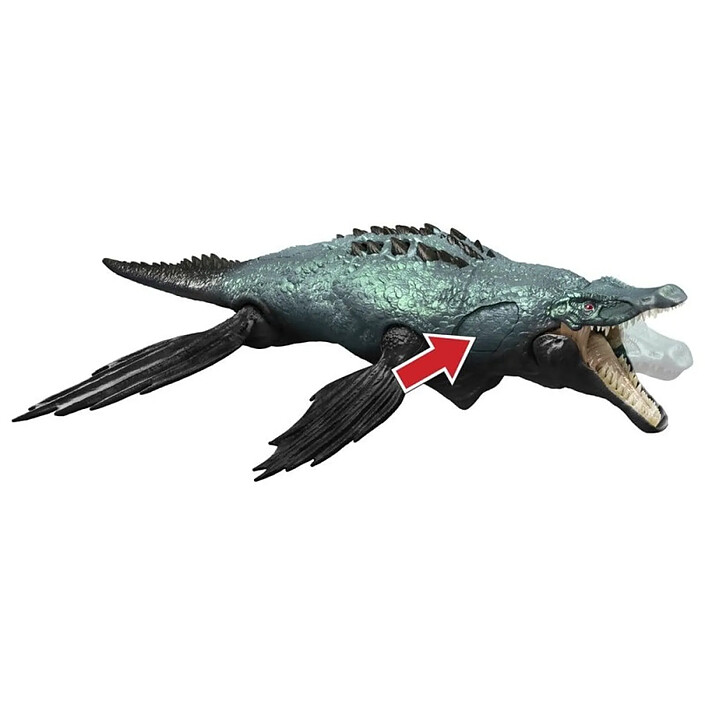 Jurassic World: Survival - Figurine Gigantic Thrashers Liopleurodon 30 cm pas cher