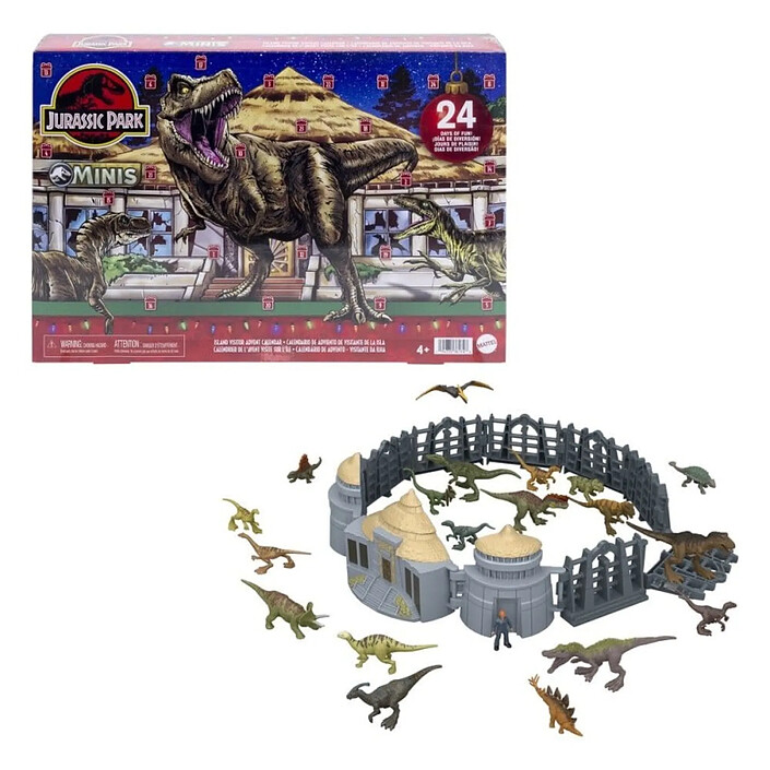 Avis Jurassic Park - Mini Calendrier de l'Avent Island Visitor