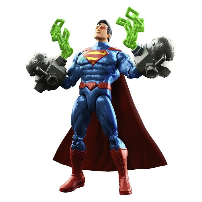 DC Premier - Figurine sonore et lumineuse Heat Vision Superman 16 cm