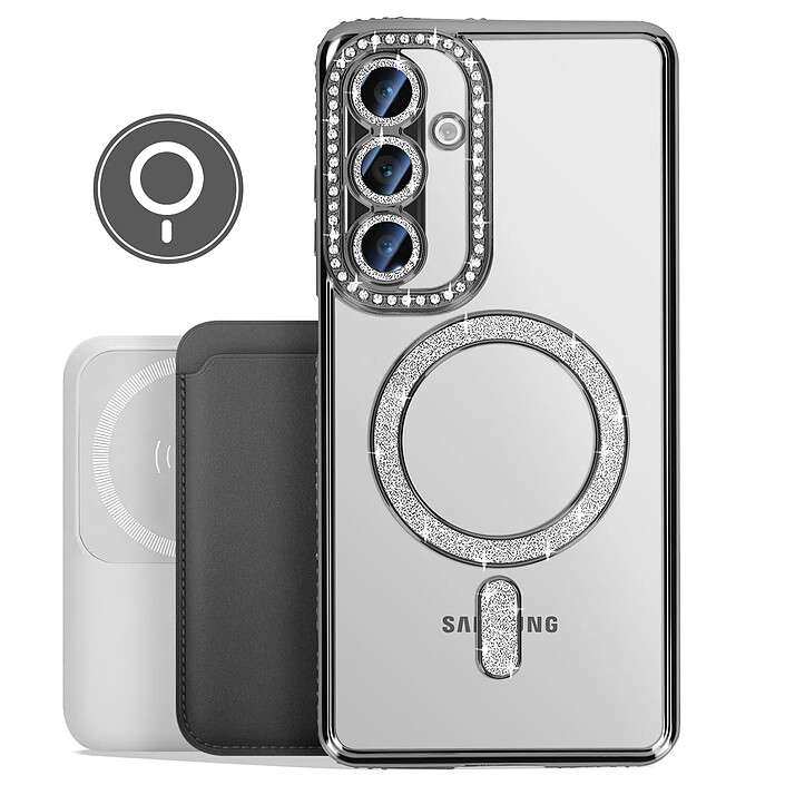Acheter Avizar Coque pour Galaxy A27 Compatible MagSafe avec Contour Strassé